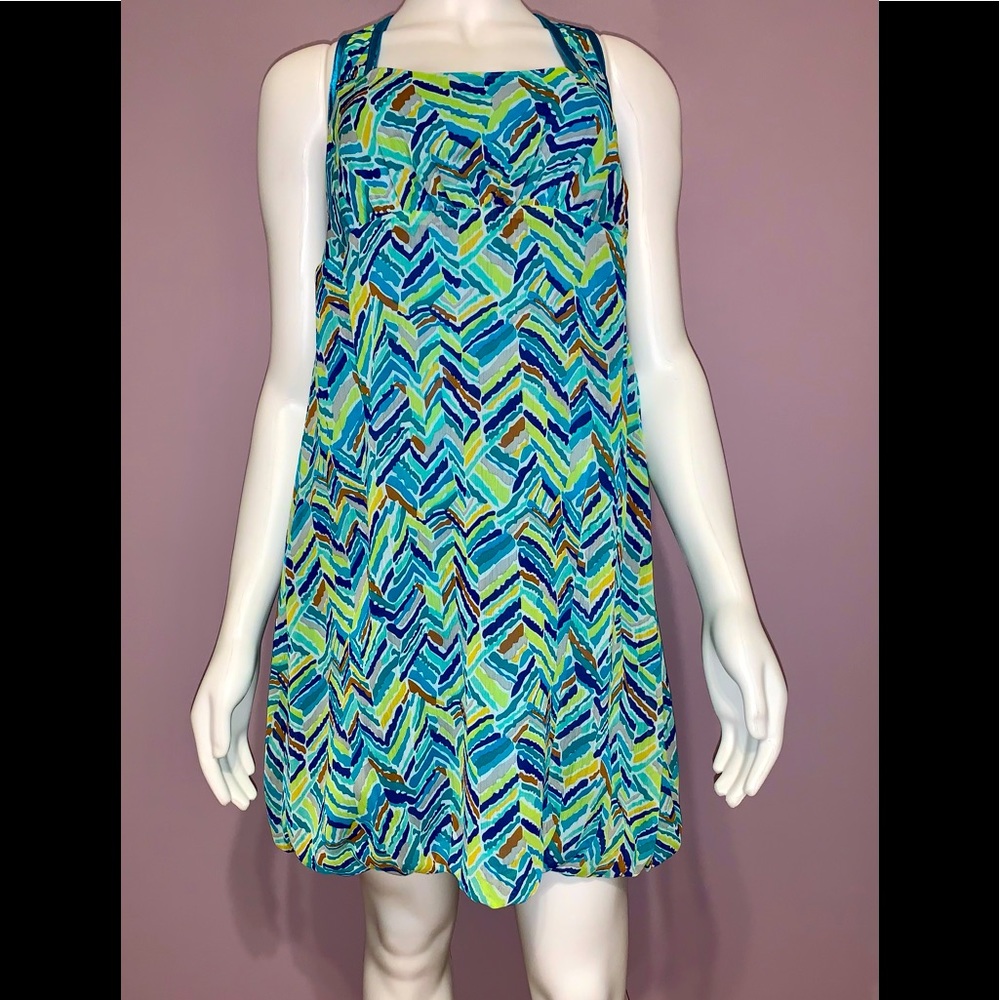 BCBG• Abstract Print Sundress/ size (S)